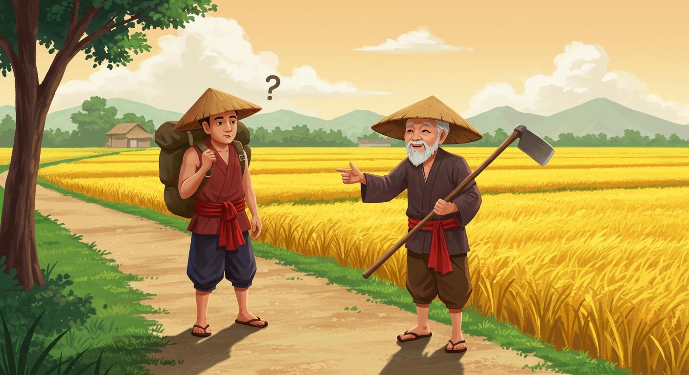 농부의 지혜와 깨달음