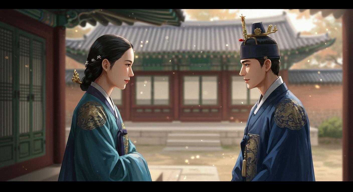 지귀, 선덕여왕을 훔쳐보다