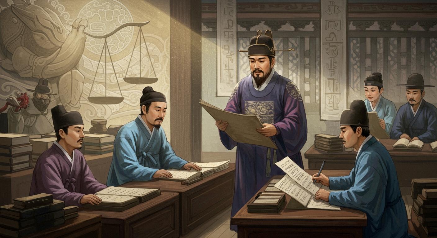 율령 반포를 위한 준비 과정