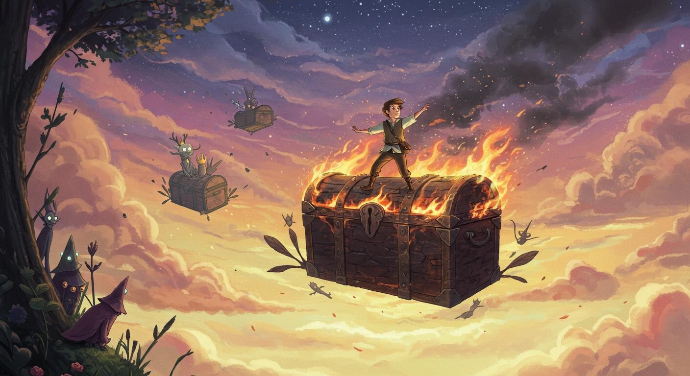 왕과 왕비의 시험, 그리고 불타버린 트렁크