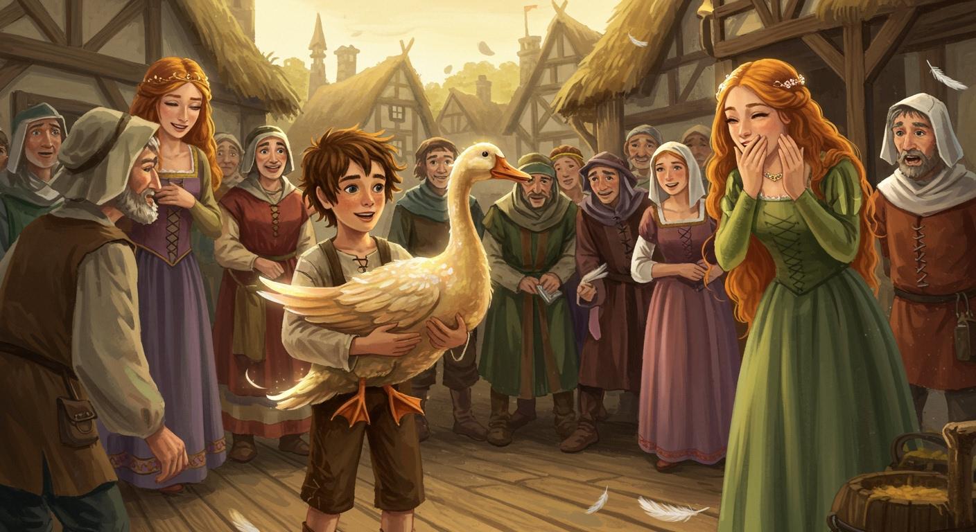 공주를 웃게 한 소년