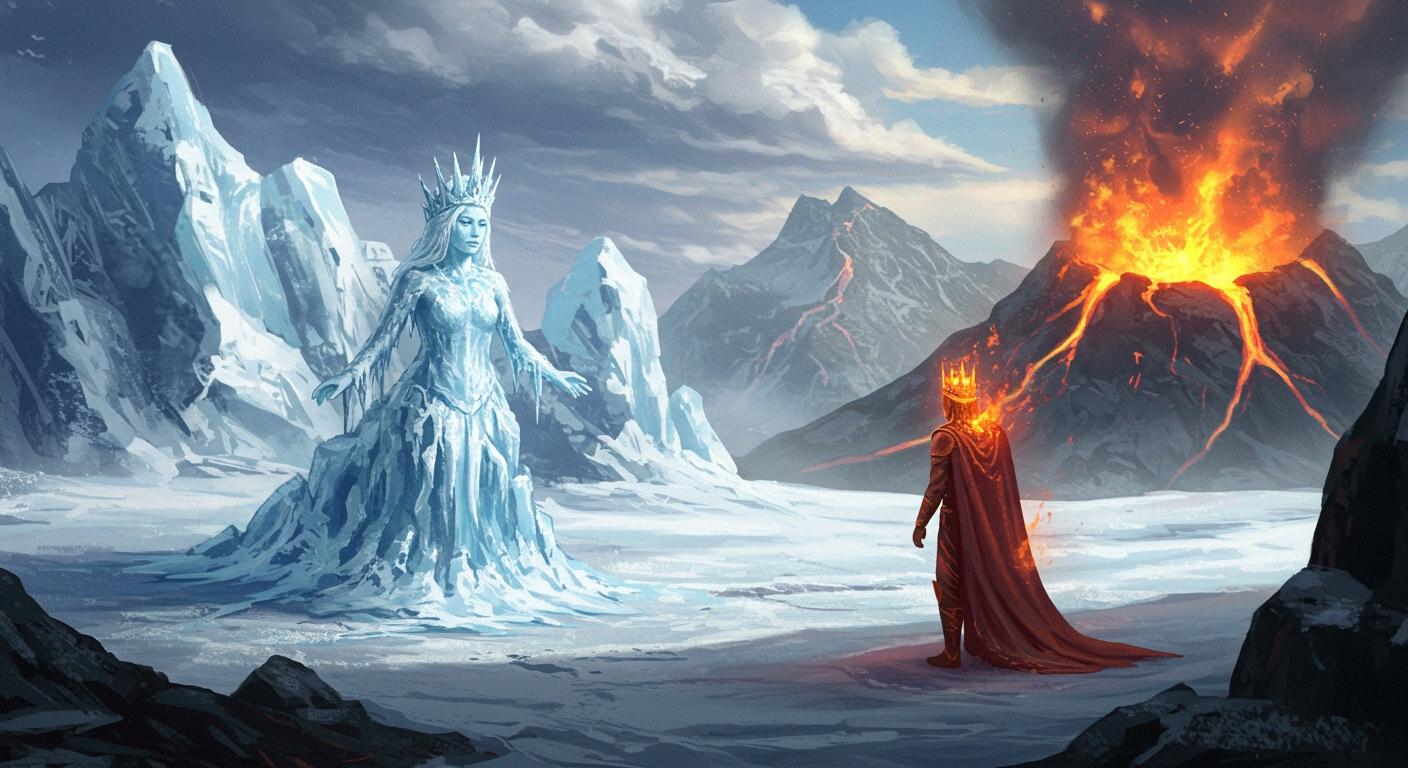 얼음 여왕의 변화