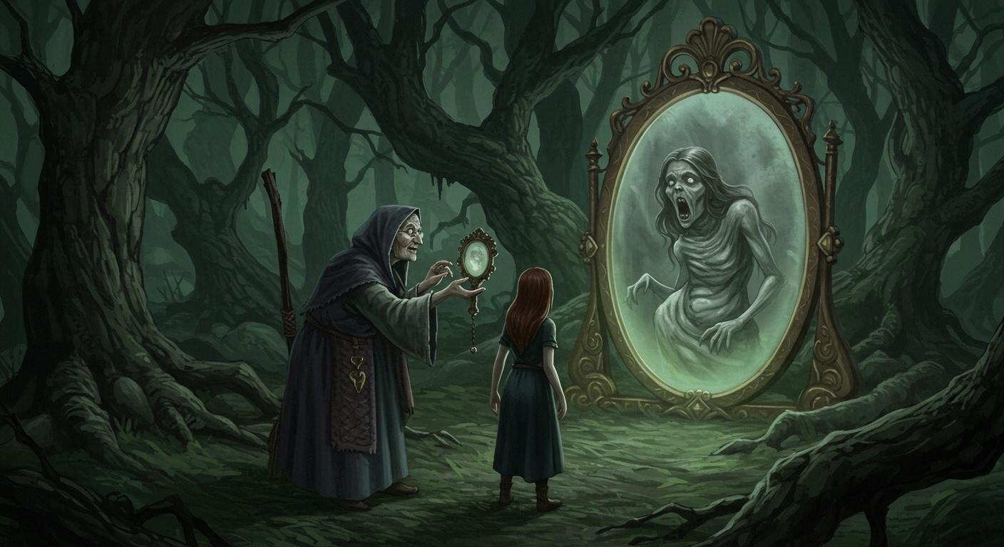 숲 속 마녀의 은밀한 거래