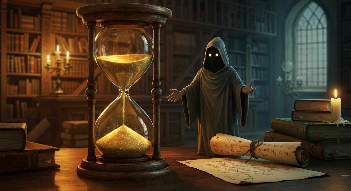 시간의 모래시계와 운명의 거래