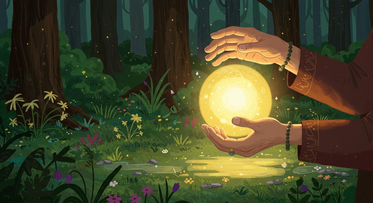 마법의 구슬과의 만남