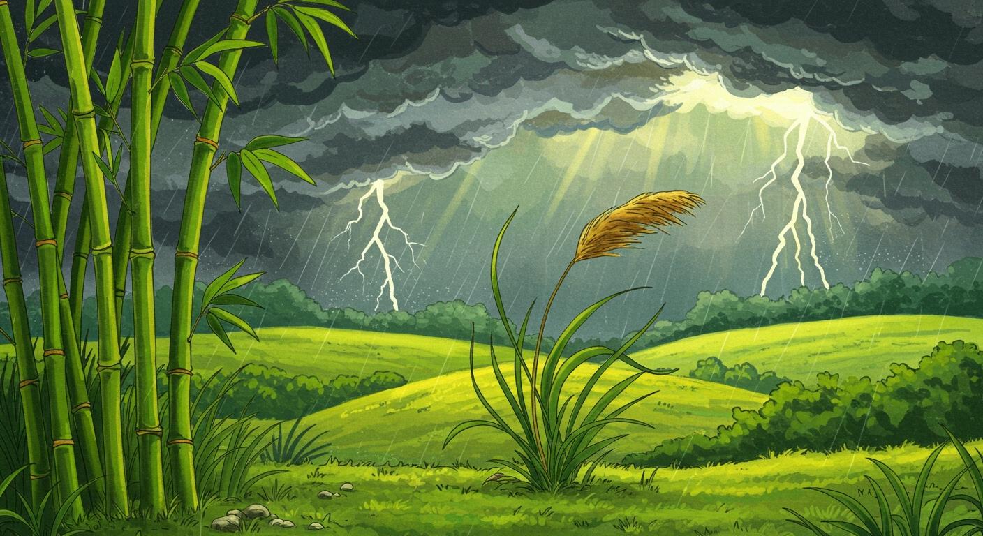 대나무의 오만과 갈대의 지혜