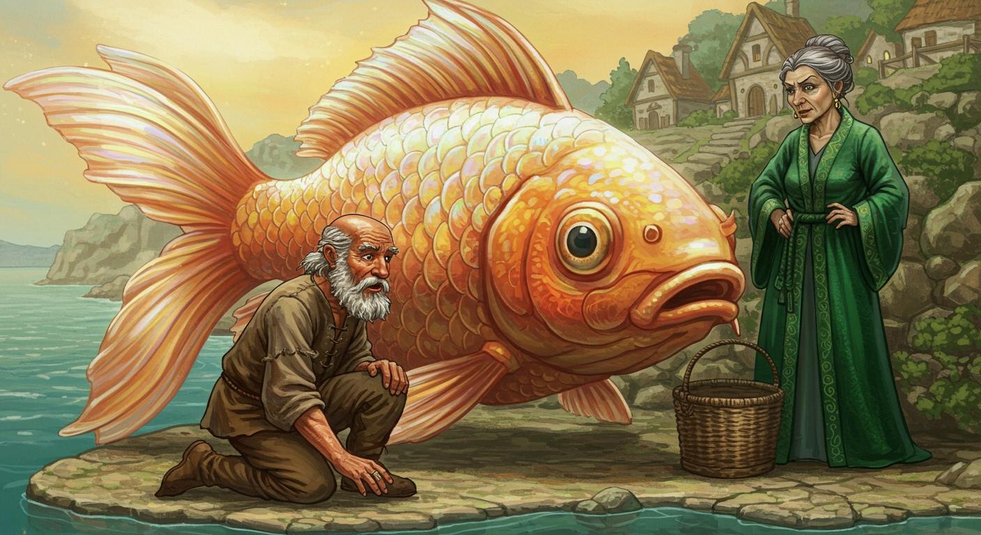 아내의 욕심과 끝없는 소원