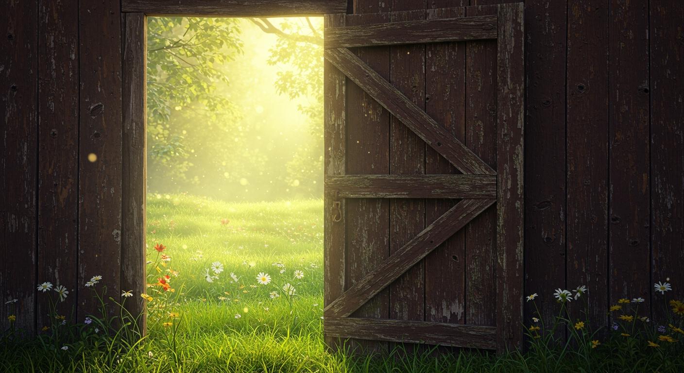 낡은 헛간, 꿈결같은 여행의 시작