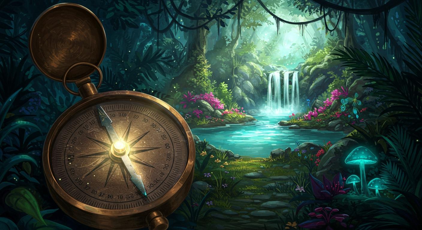 나침반이 이끄는 곳으로