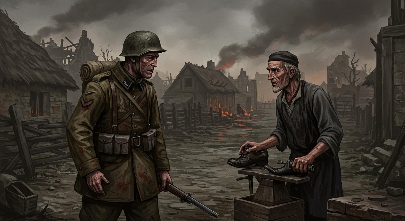 이야기의 시작: 병사의 만남