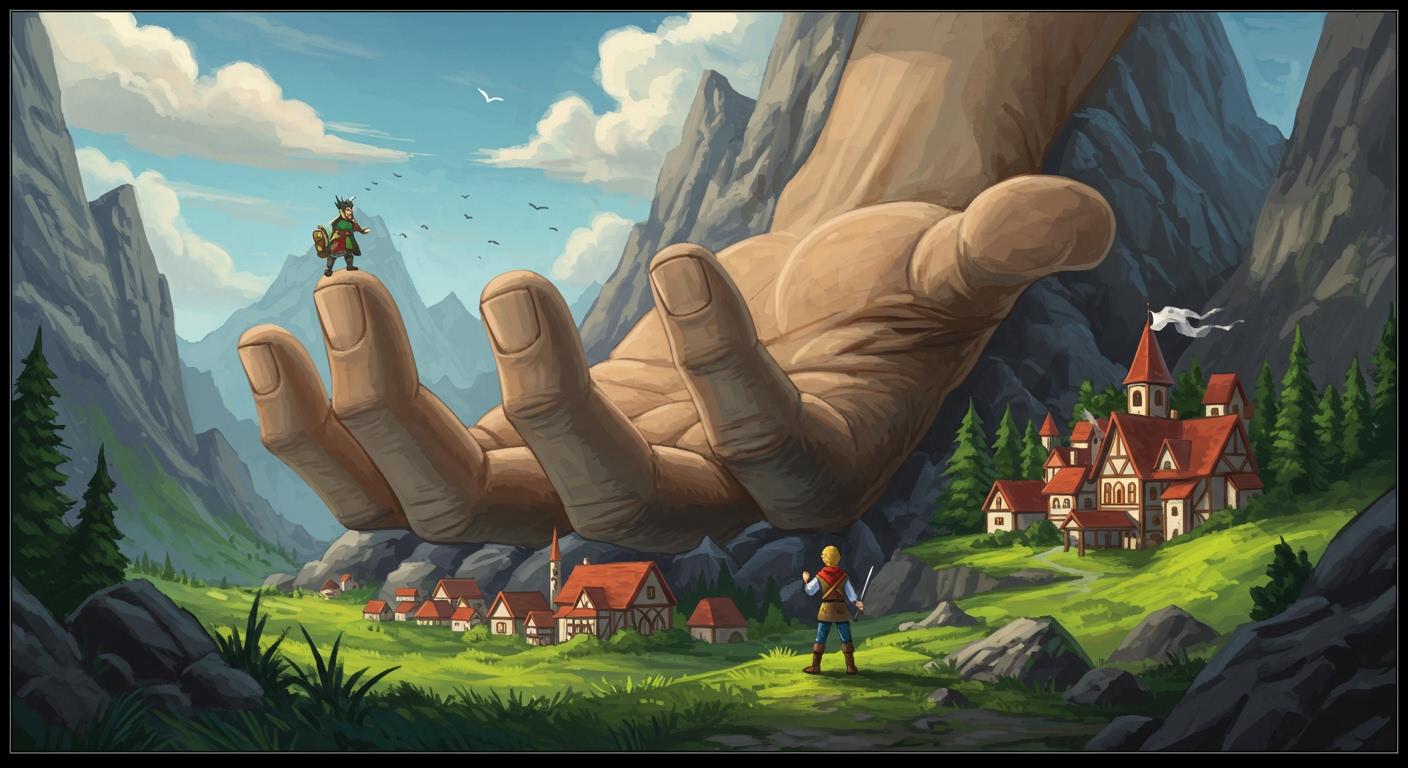 용감한 젊은이의 결심