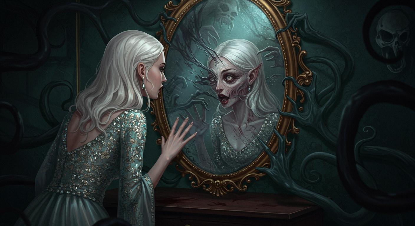 아름다움에 취한 여인, 그리고 손거울의 저주