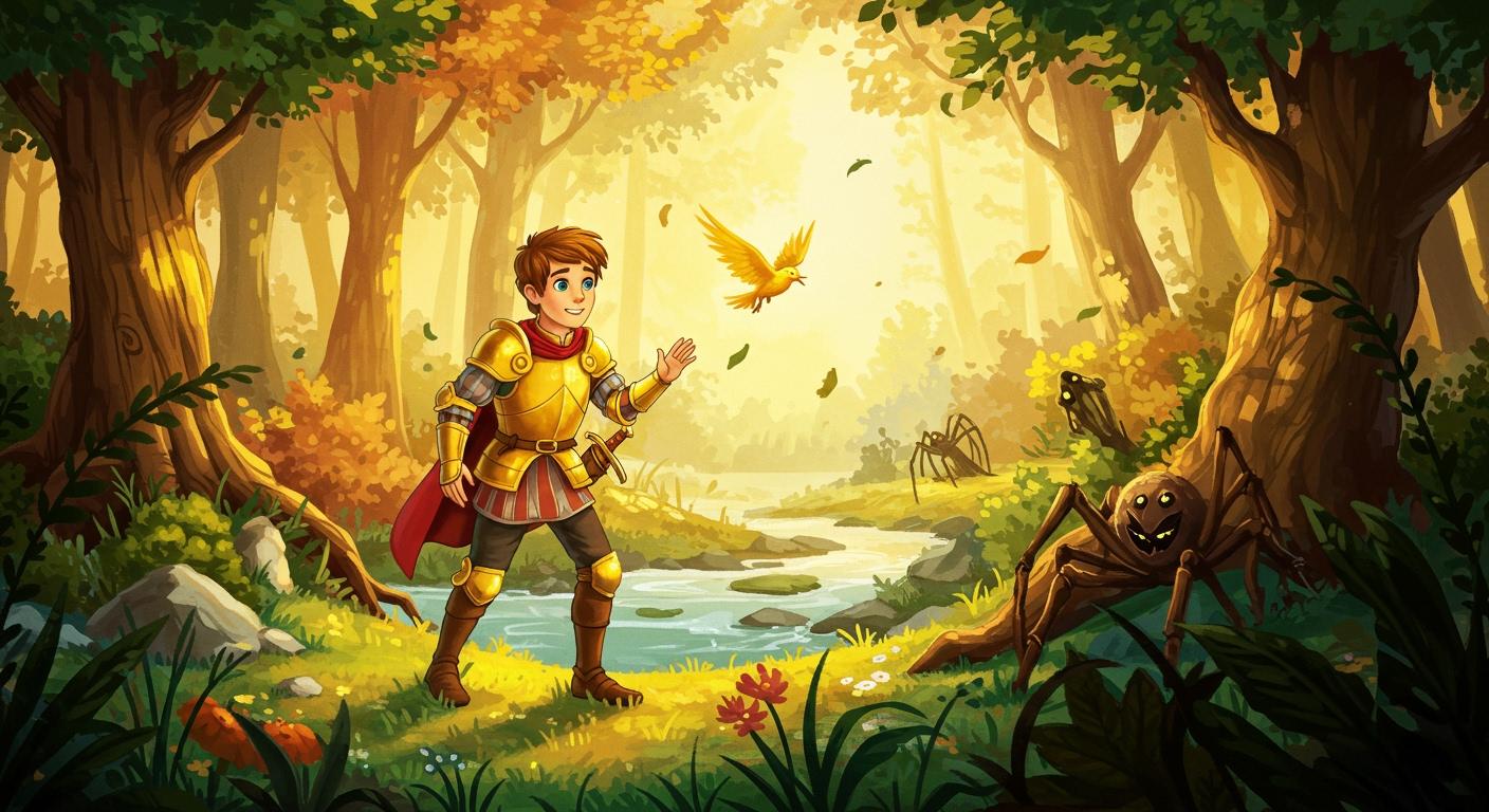 막내 왕자의 시련과 용기