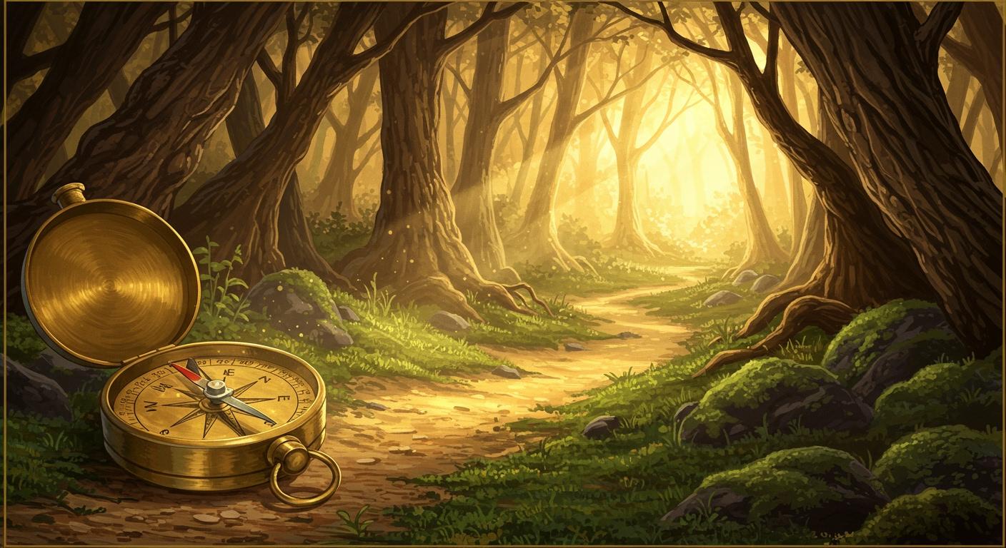 안데르센 동화 속 운명의 나침반 이야기 시작