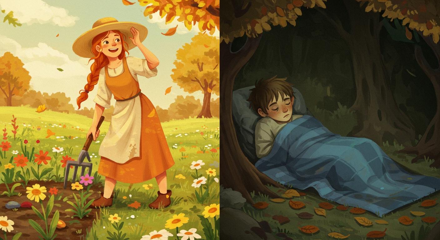 리아의 화려한 하루