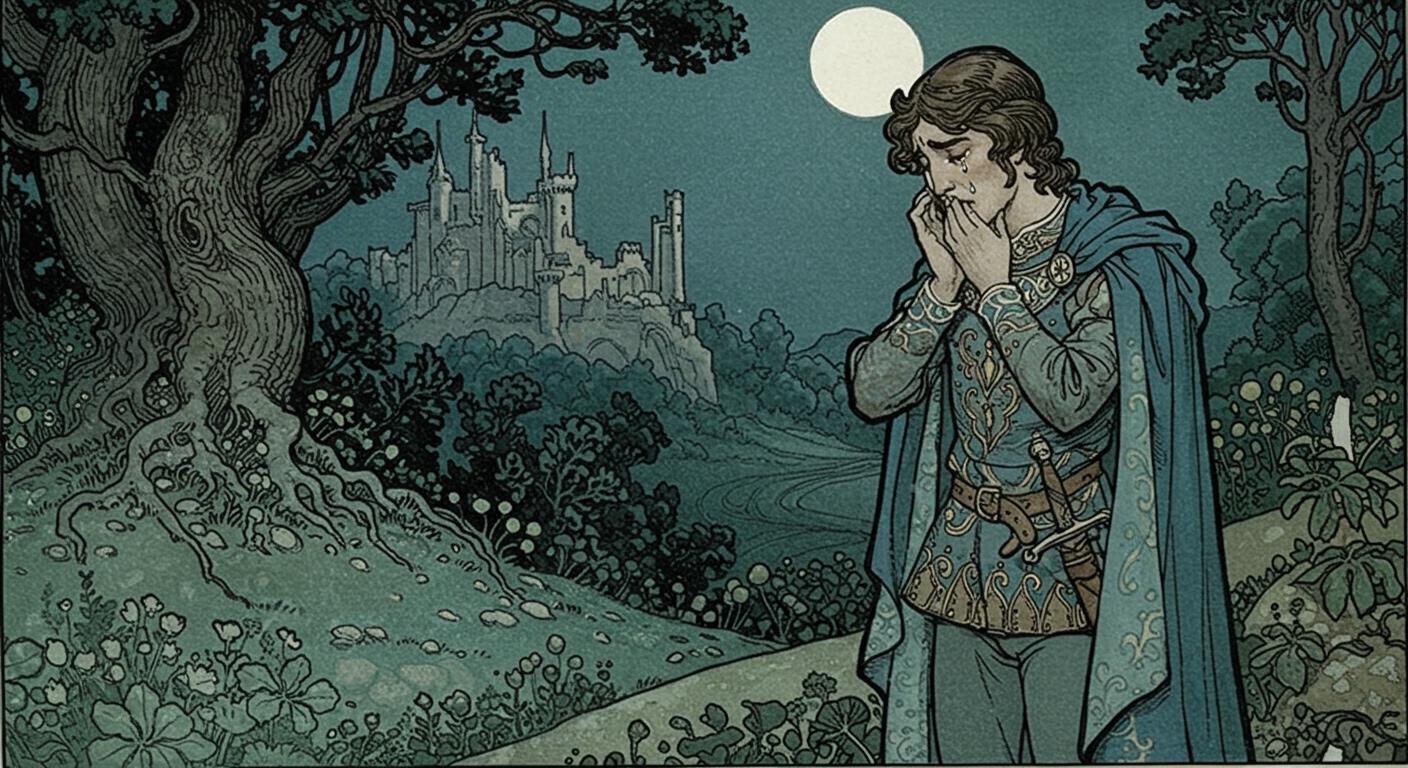 보름달 밤의 눈물과 저주의 해제