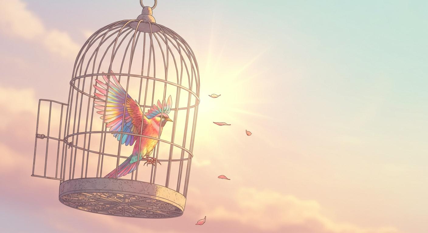 자유를 향한 날갯짓