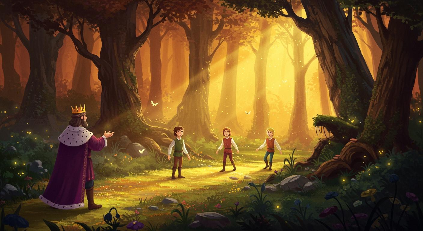 세 아들의 각기 다른 선택