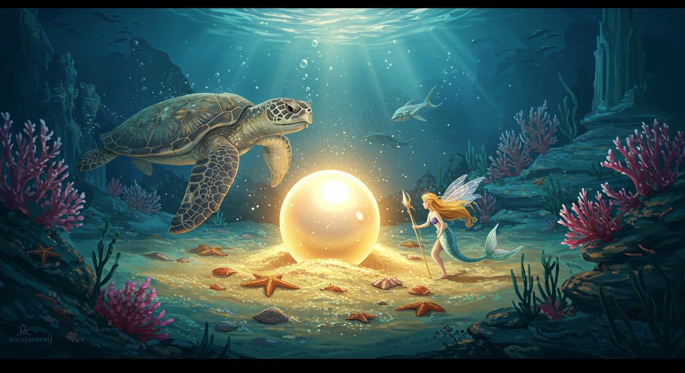 다시 평화로운 바다 왕국으로