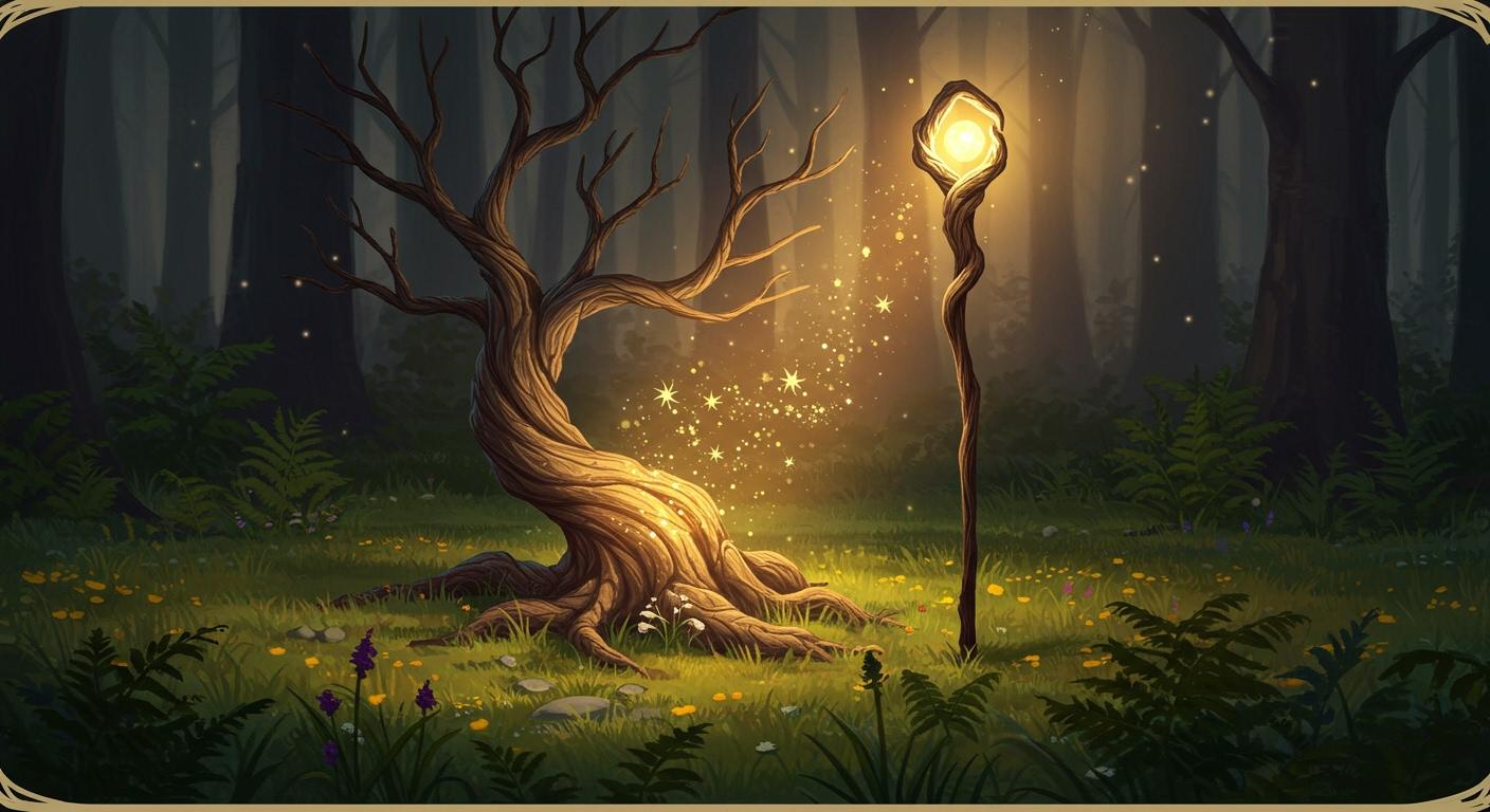 마법 지팡이의 탄생과 전설