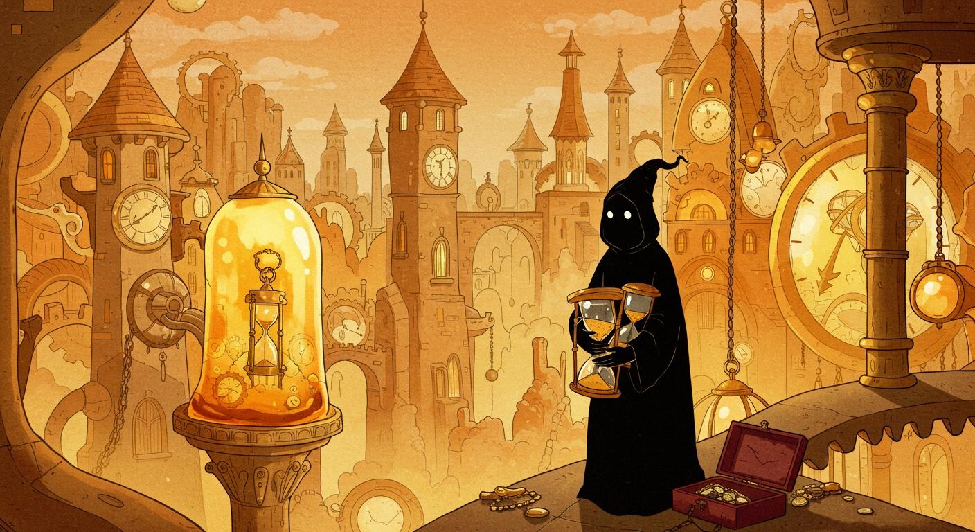 멈춰진 시간 속의 달콤한 유혹