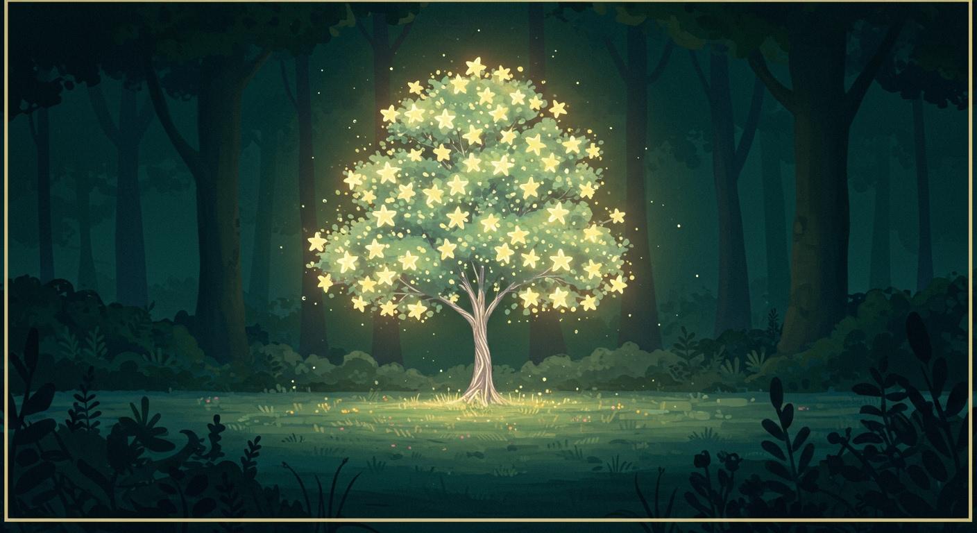 다시 빛을 찾은 별빛 나무