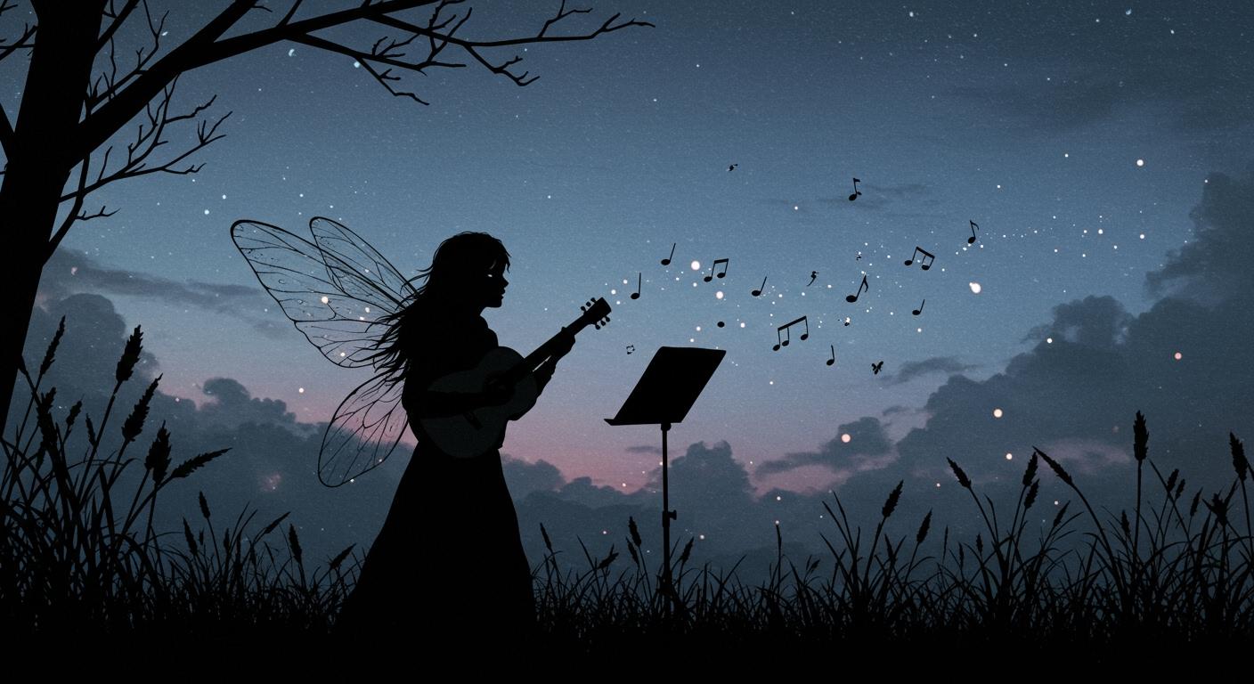 슬픔을 노래하는 달빛의 소녀