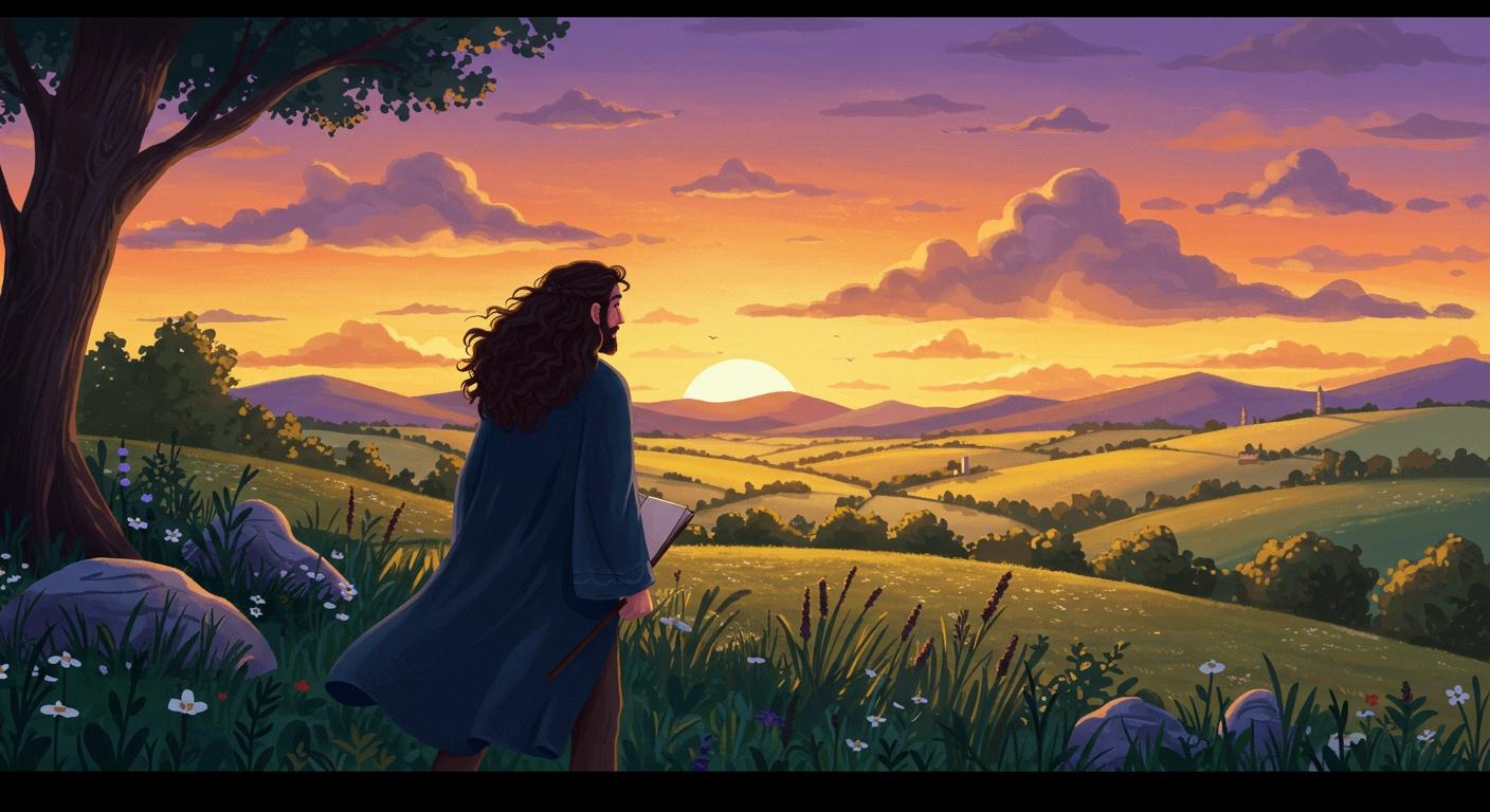 노을을 사랑한 시인, 에밀