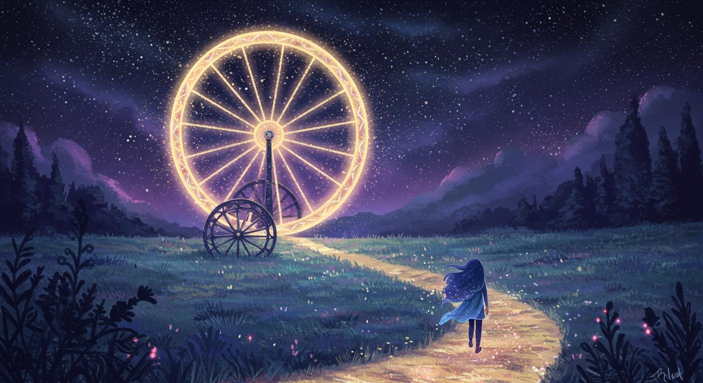 수레바퀴가 이끄는 신비로운 여정