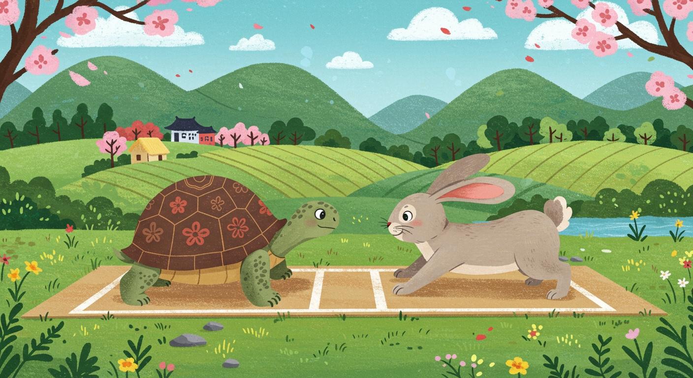 달리기 시합의 시작