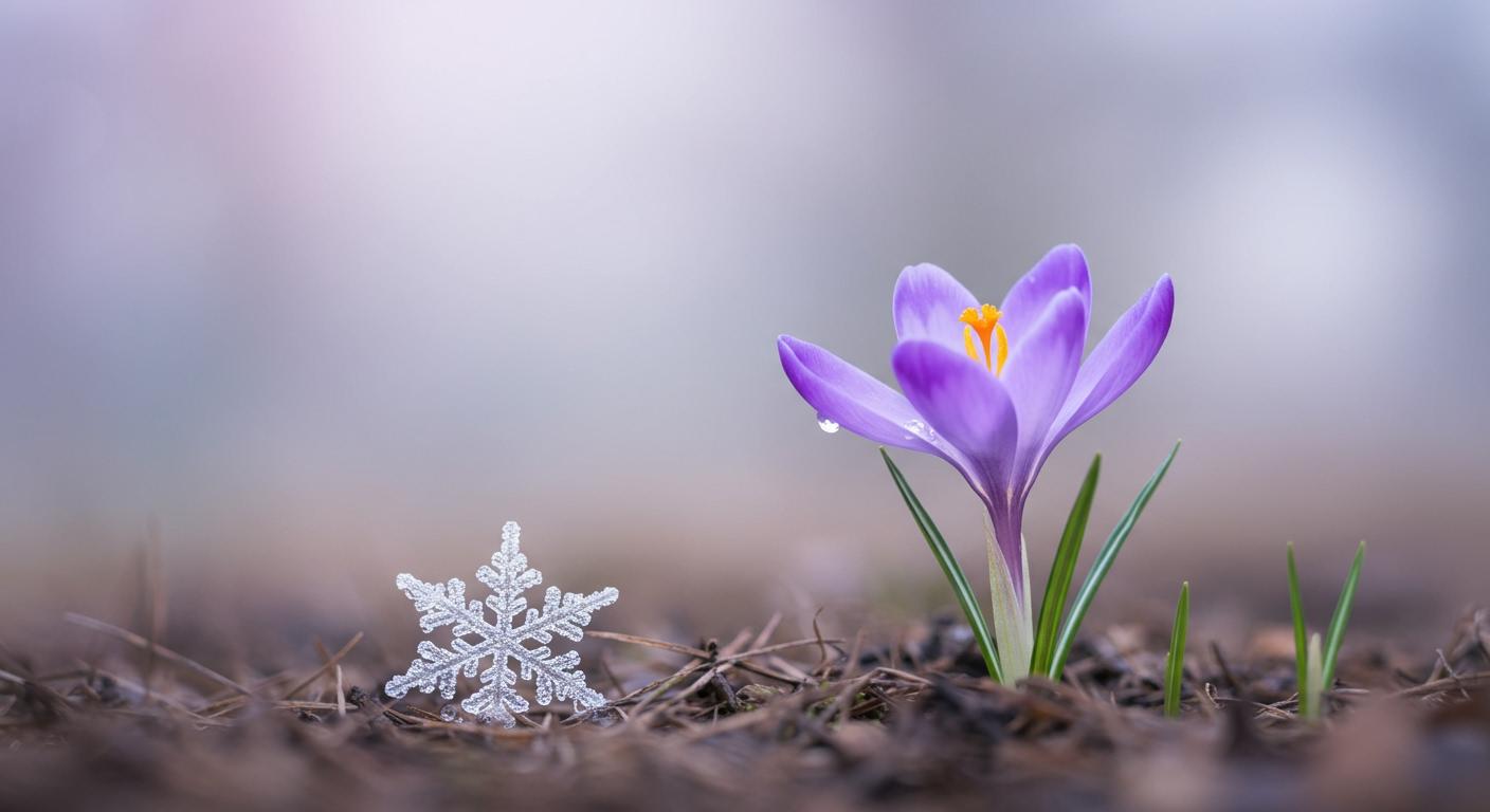 마지막 눈송이의 탄생