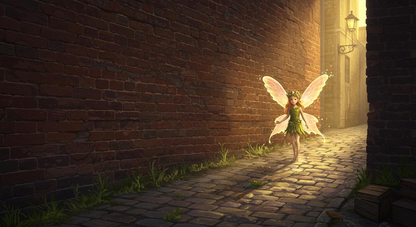 낡은 골목, 잊혀진 아이