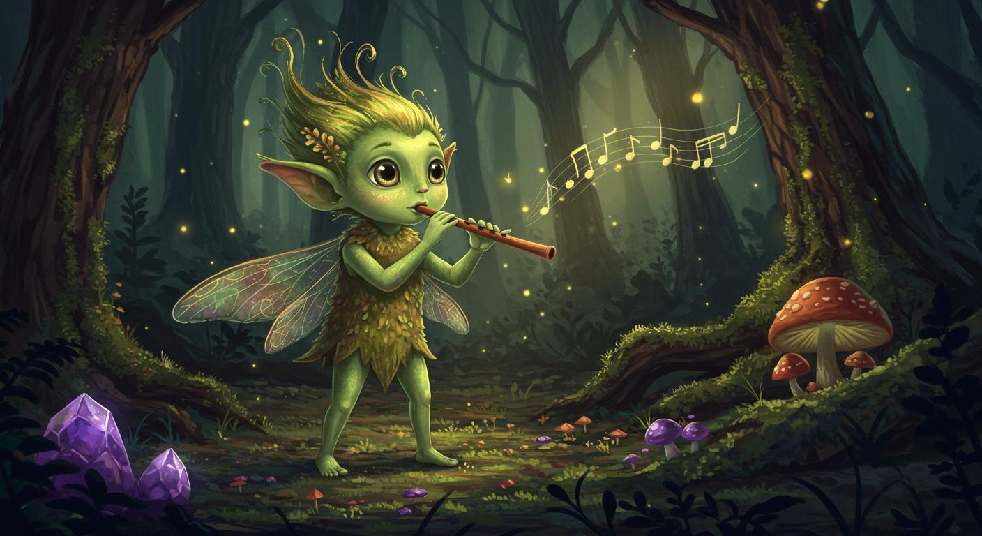 작은 피리 부는 소년