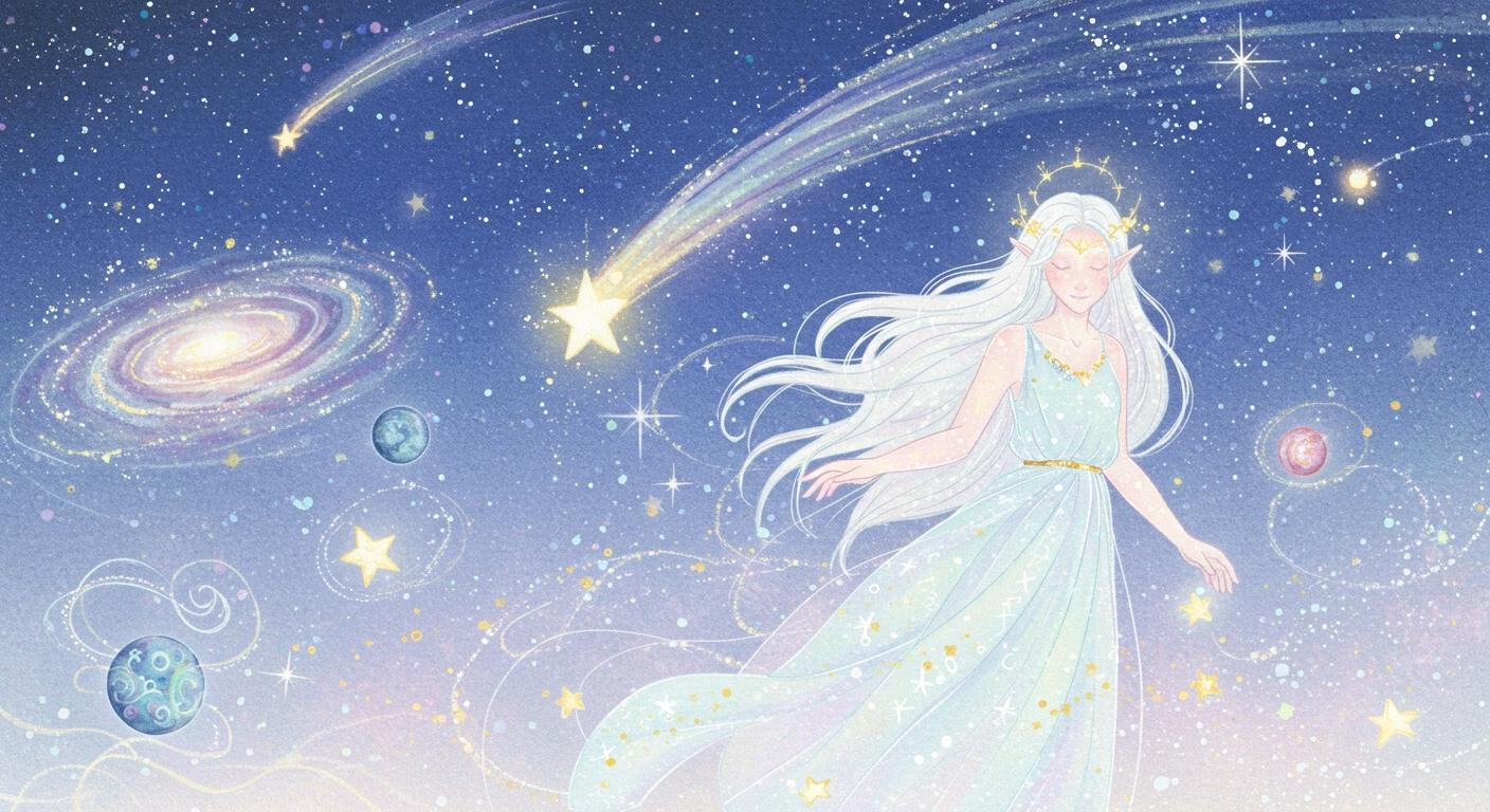 별똥별 아래 태어난 아이