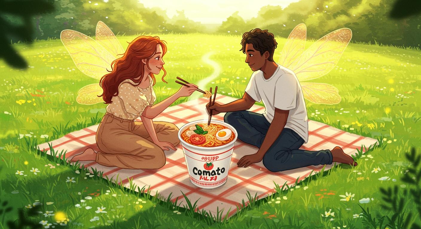 여름, 사랑, 그리고 토마토 컵라면