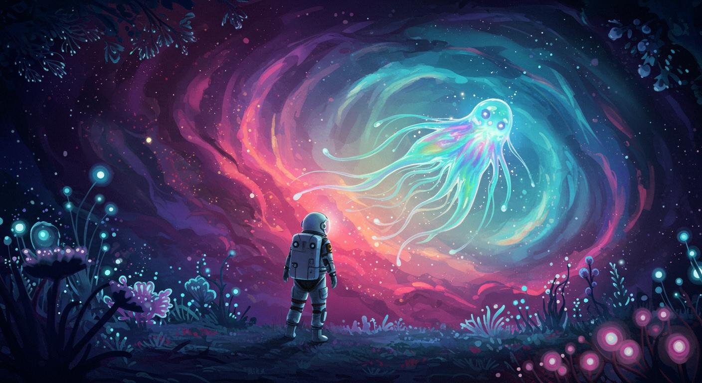 외계 생명체와의 만남