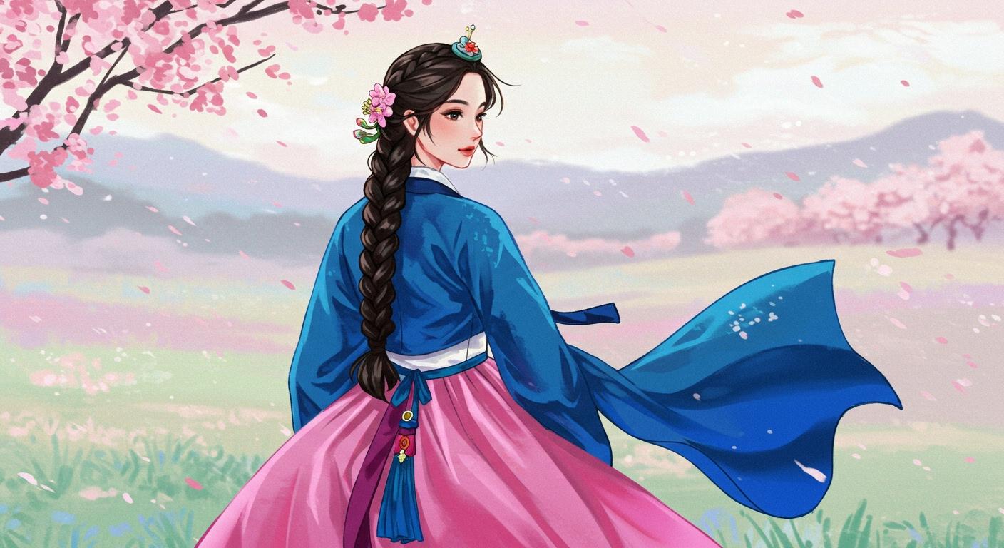 섬세한 그림으로 만나는 한복의 아름다움