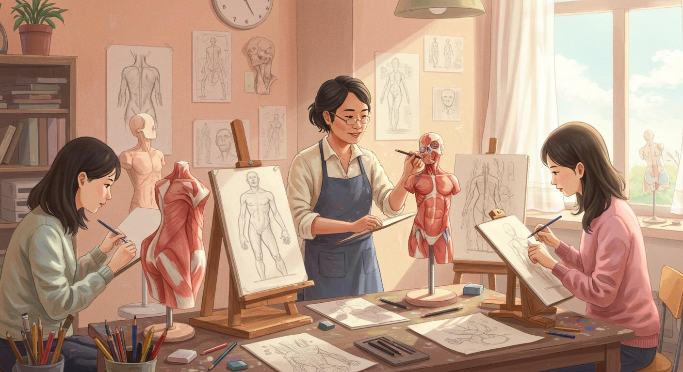 드로잉 실력 향상을 위한 맞춤형 커리큘럼