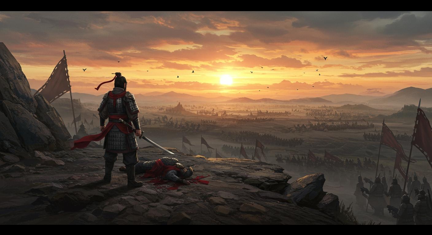 장합의 공격과 촉군의 고립