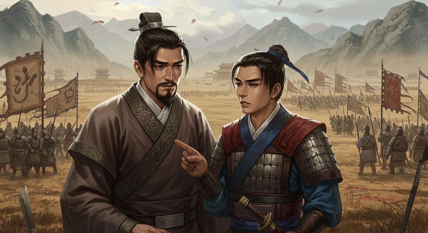 북벌의 시작과 마속의 천거