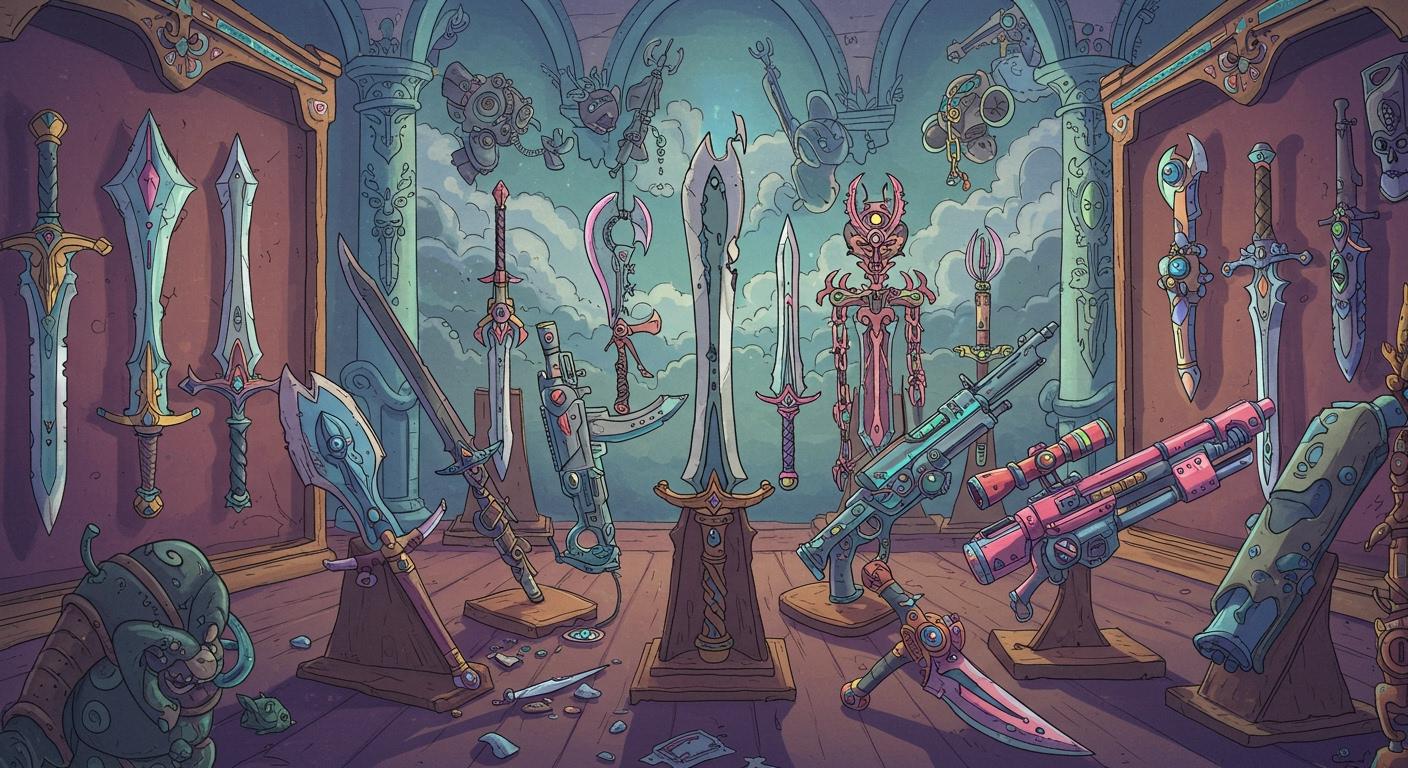 책 속으로 떠나는 무기 여행