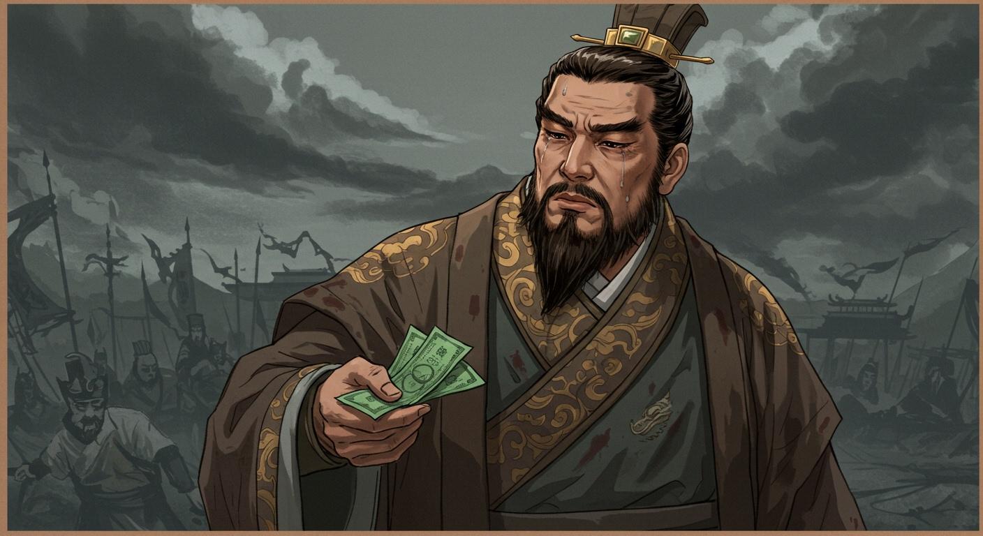 처절한 패배, 이릉 대전