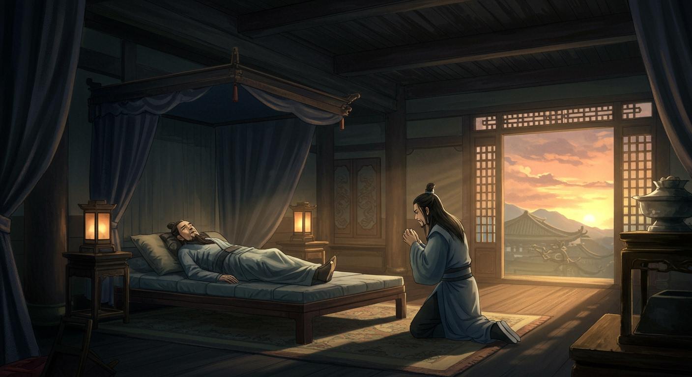 제갈량의 방문과 유언