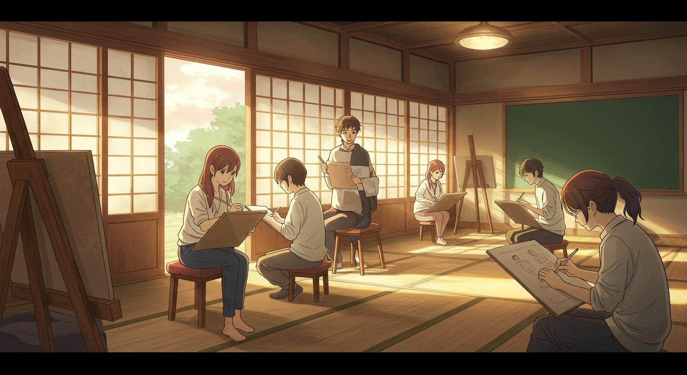 핵심 내용: 애니메이션 작화의 정수를 담다