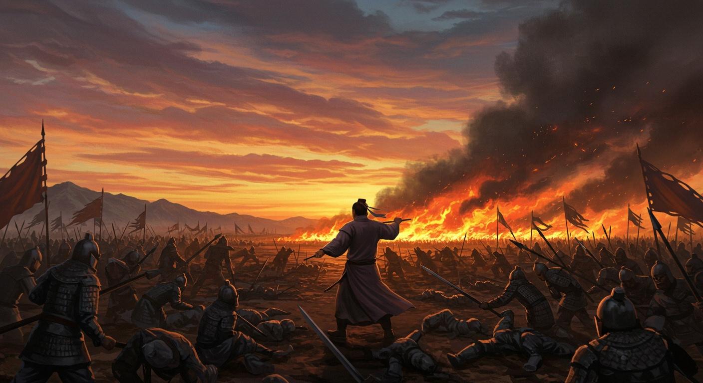 노련한 장수들의 잇따른 패배, 육손의 등장