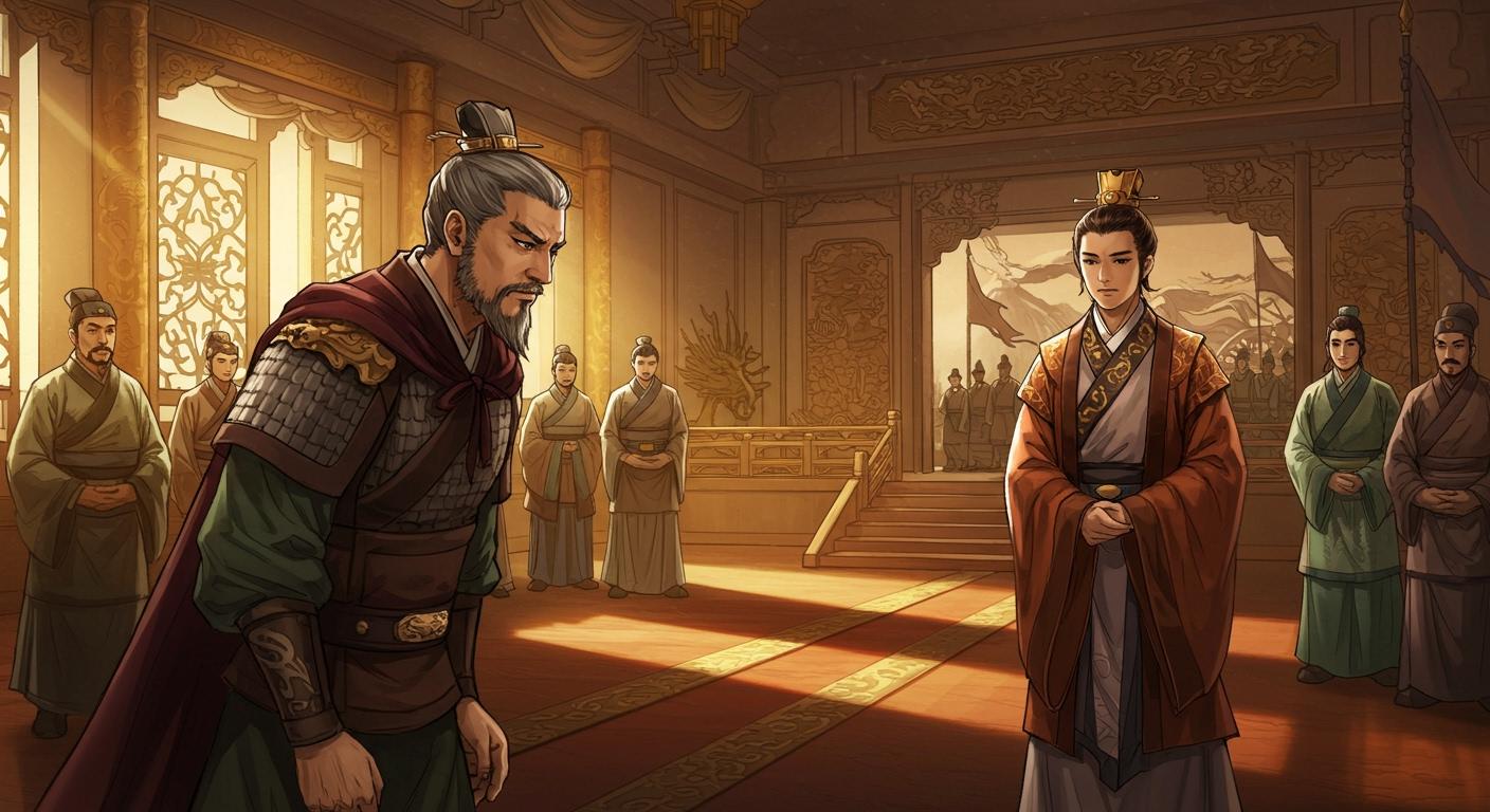 유선의 항복, 그리고 등애의 존중