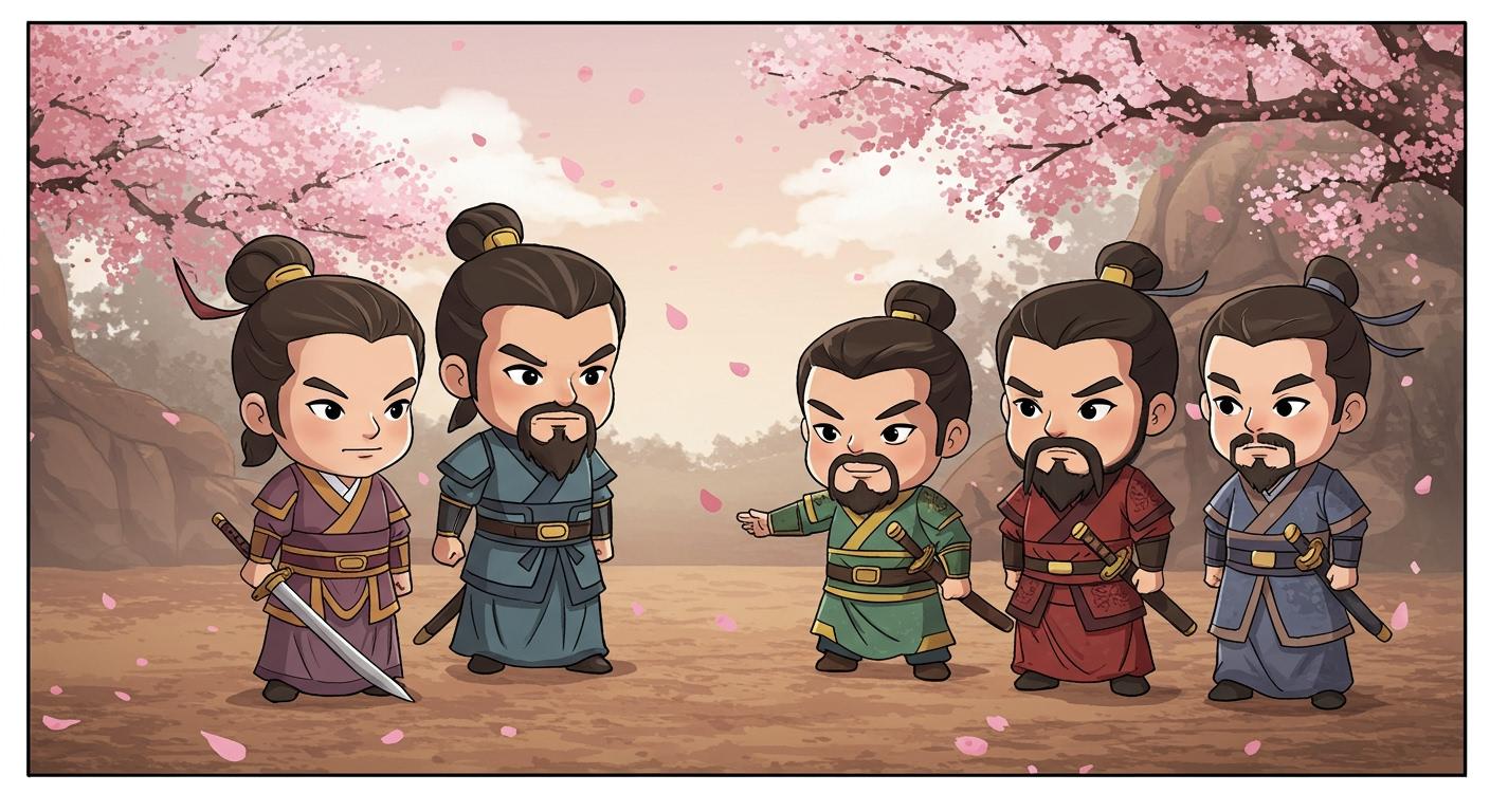 상세 줄거리: 도원결의부터 오장원 전투까지