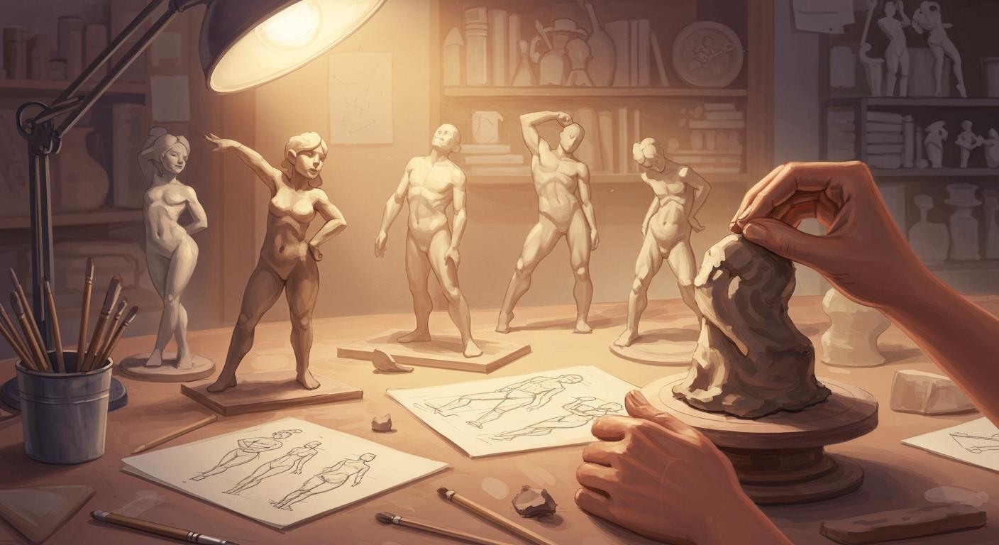 인체 드로잉, 막막함에서 명확함으로