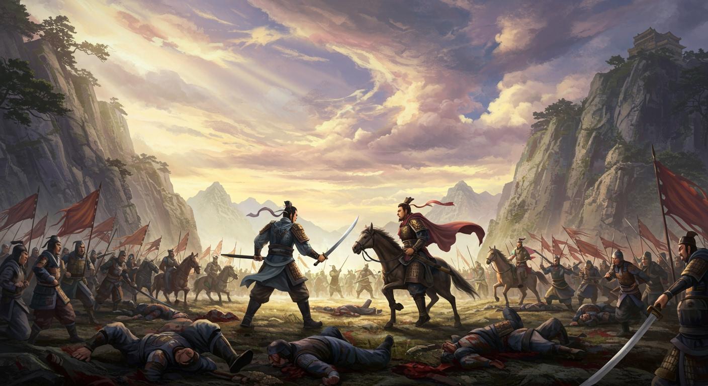 검각에서의 마지막 승부