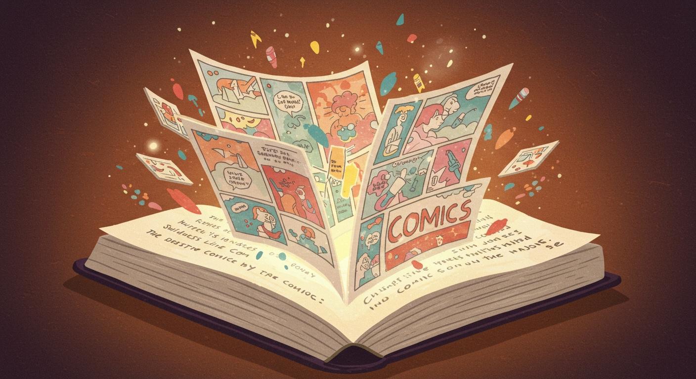 만화의 언어: 시각적 소통의 원리